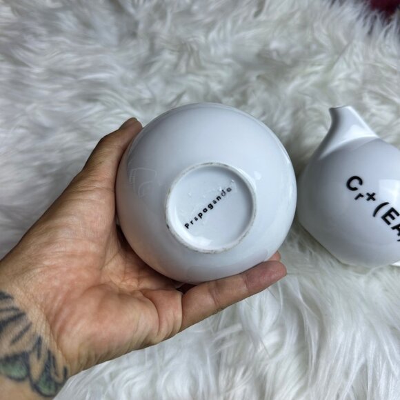 Propaganda Sugar Coffee Creamer Art Periodic Table Chemistry Home Decor - Picture 3 of 10